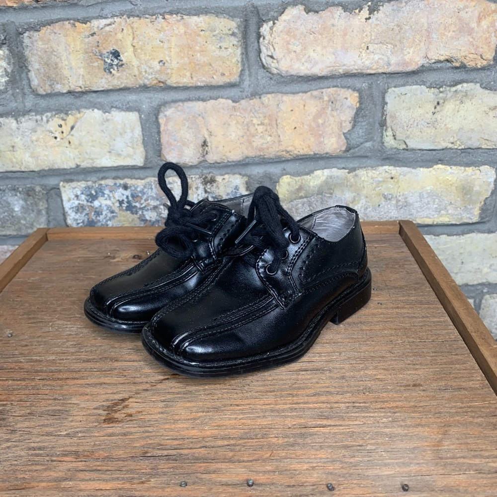 Stacy Adams Toddler Boy Black Dress Shoes